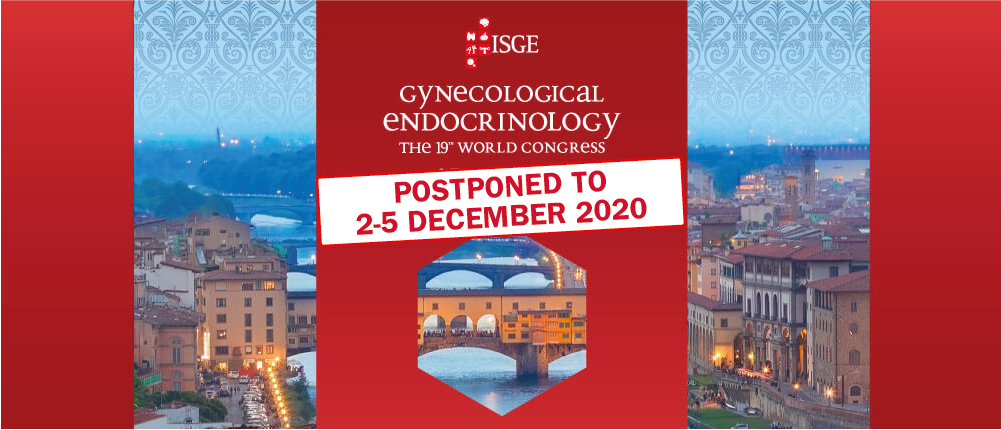 *UPDATE COVID-19* ISGE 2020 Congress postponed to December 2-5 2020