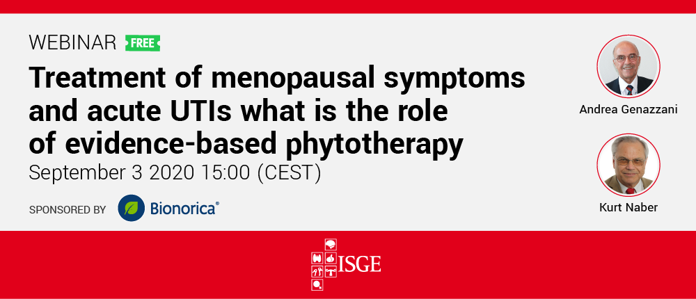 Treatment of menopausal symptoms  and acute UTIs what is the role  of evidence-based phytotherapy