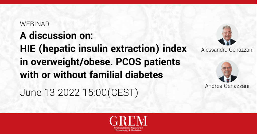 A discussion on HIE (hepatic insulin extraction) index in overweight