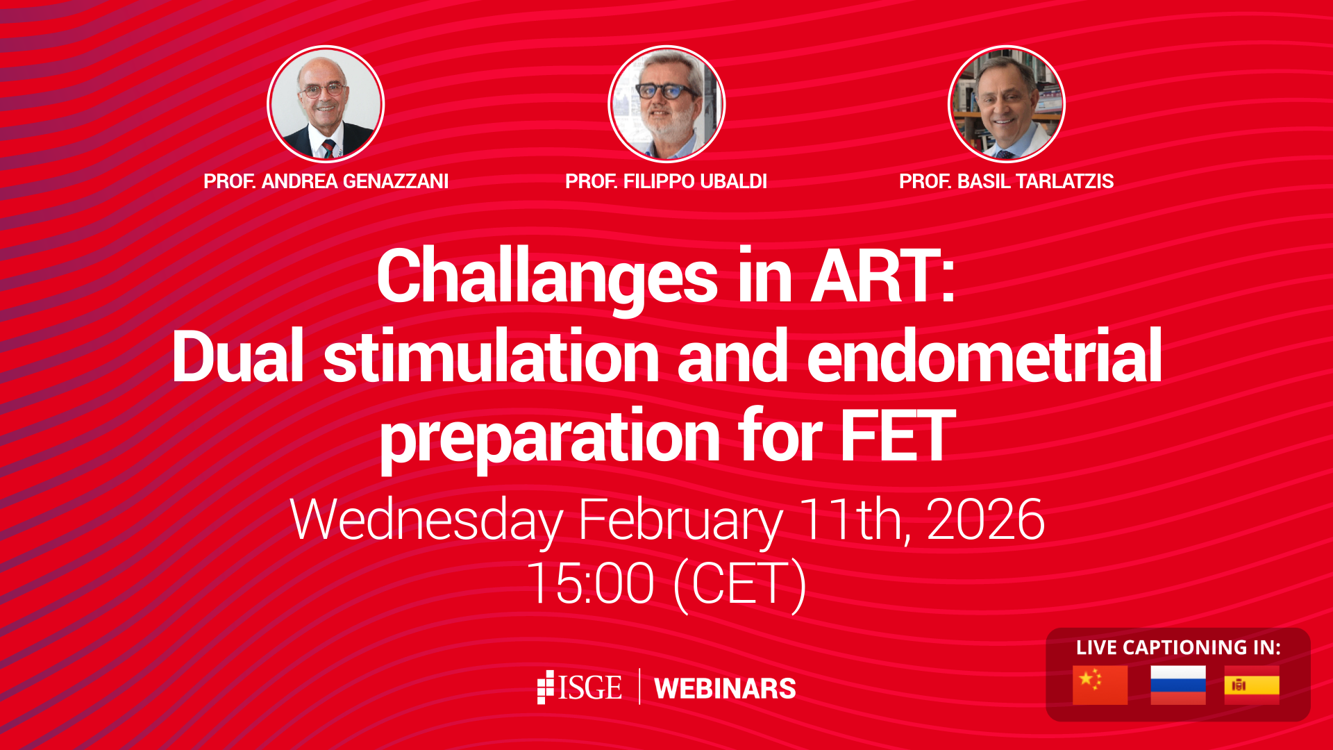 Challanges in ART: Dual stimulation and endometrial preparation for FET