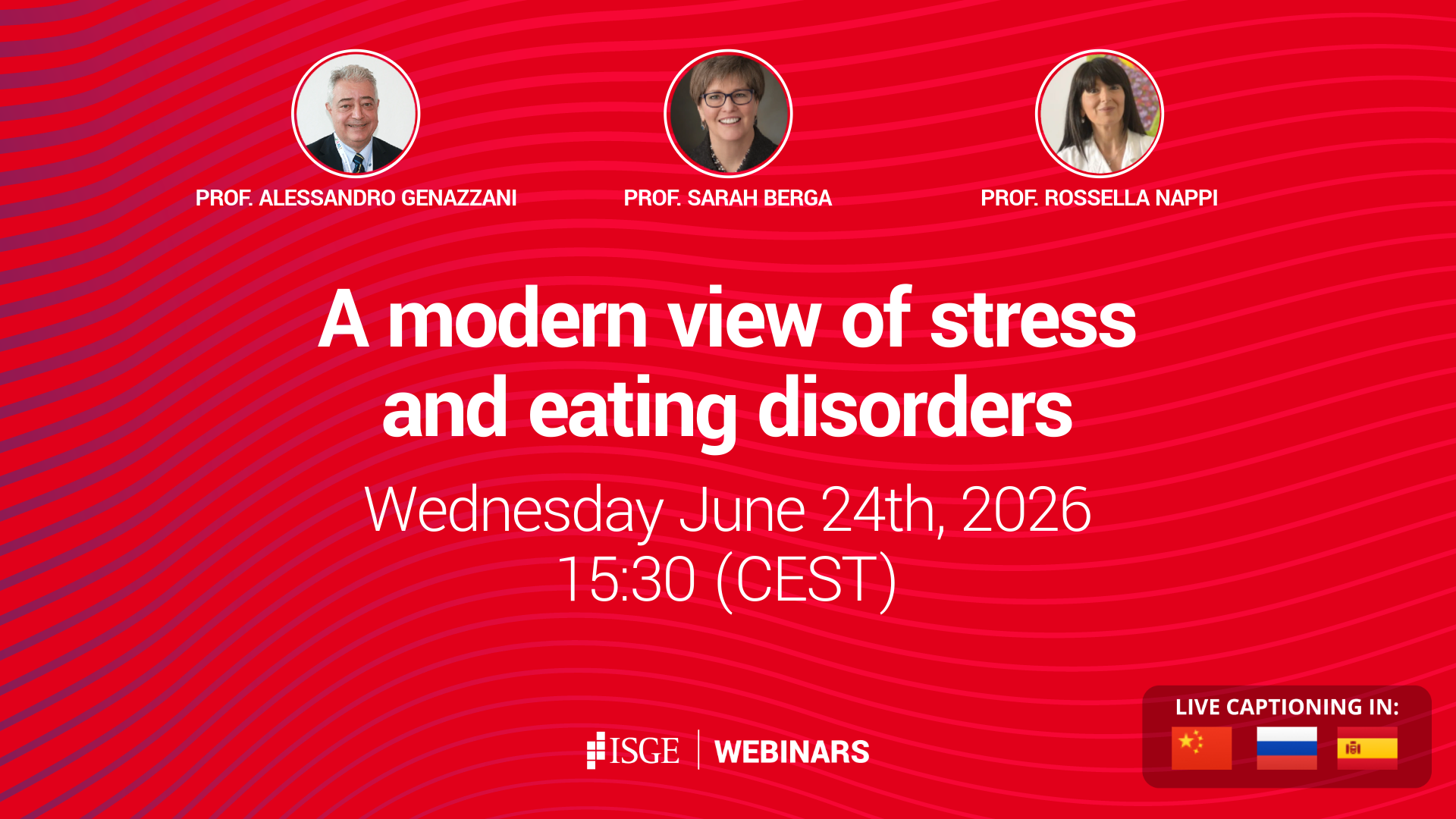 A modern view of stress and eating disorders